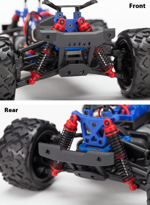 TRA76054-5 BLUEX LaTrax Teton 1/18 Scale 4WD Monster Truck**Sold Separately fast Charger # TRA2970 **And For extra battery # TRA2925X