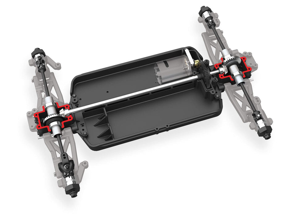 TRA76064-5 LaTrax Desert Prerunner: 1/18-Scale 4WD Electric Truck RED ** Sold Separately fast Charger # TRA2970 **And For extra battery # TRA2925X