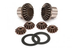 TRA7782 Gear set, differential (output gears (2)/ spider gears (4)/16x23.5x.5mm TW (2))