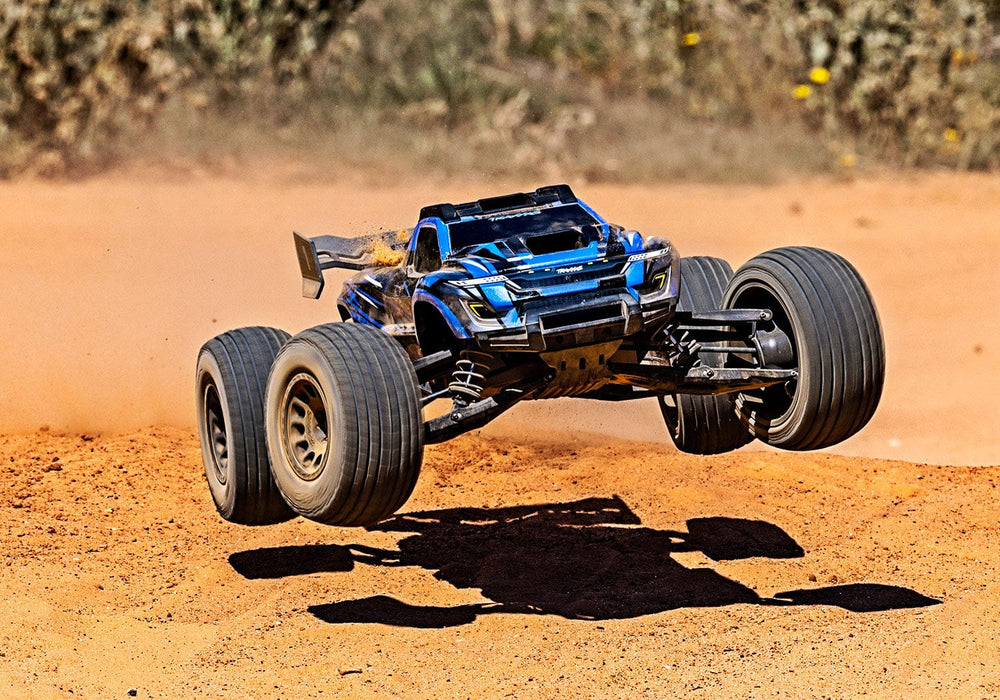 TRA78086-4 Traxxas X-Maxx Race Truck (XRT) - Blue YOU will need this part # TRA2997 to run this truck