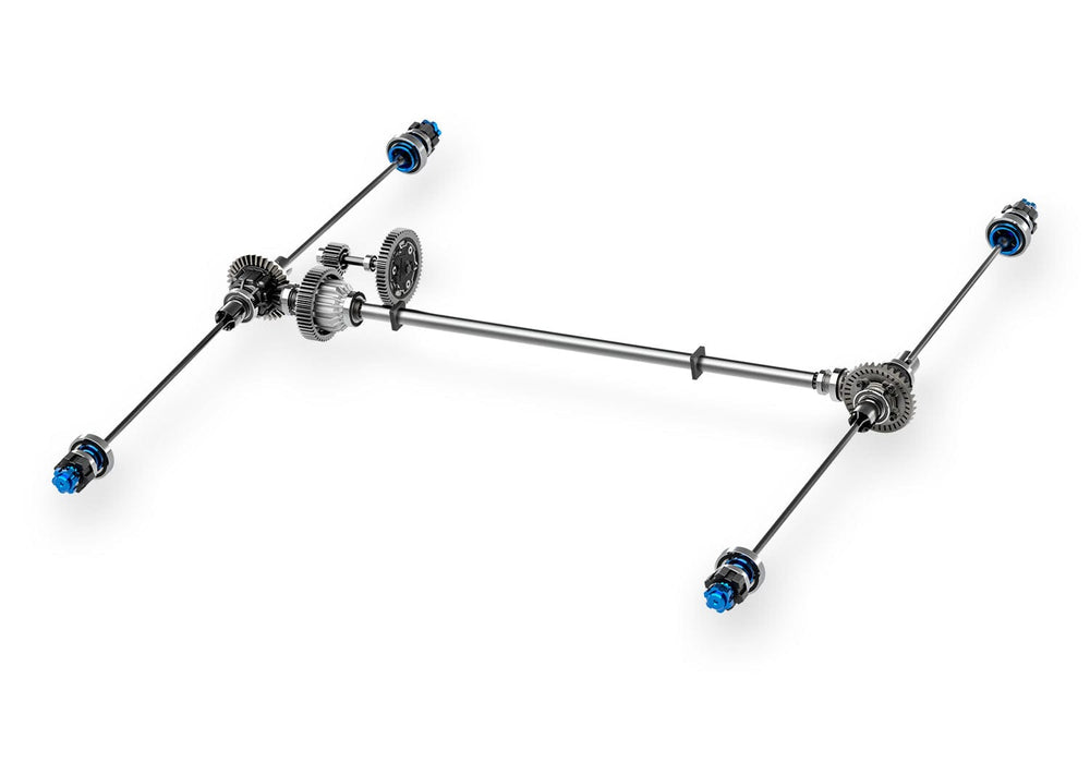 TRA78086-4 Traxxas X-Maxx Race Truck (XRT) - Blue YOU will need this part # TRA2997 to run this truck