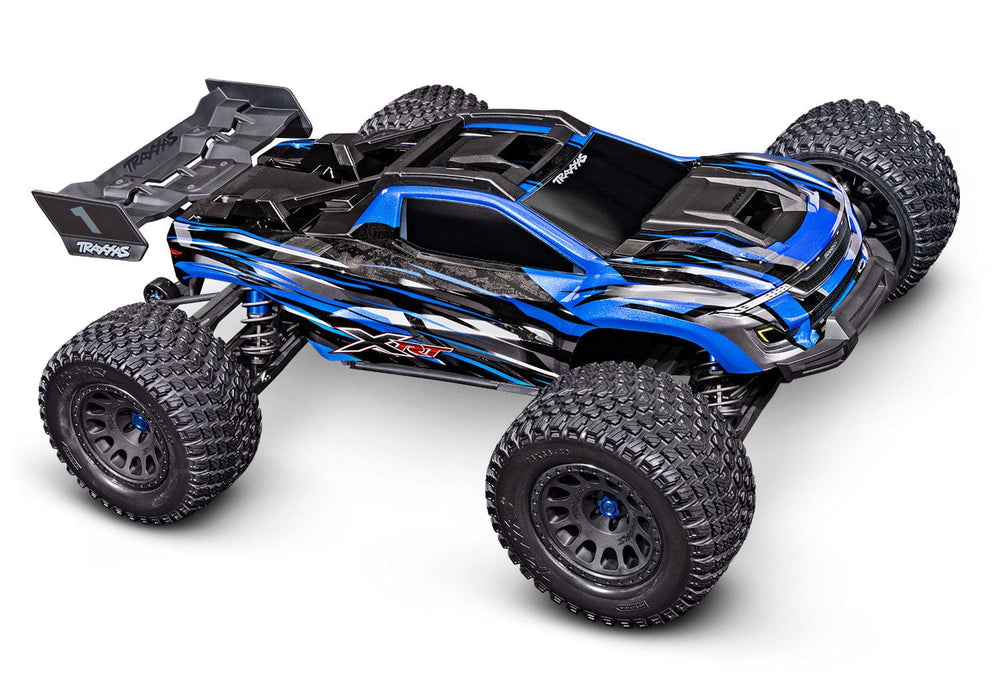 TRA78086-4 Traxxas X-Maxx Race Truck (XRT) - Blue YOU will need this part # TRA2997 to run this truck