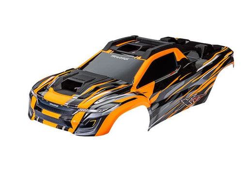 TRA7812T Traxxas Body, XRT, Orange (Painted, Decals Applied)