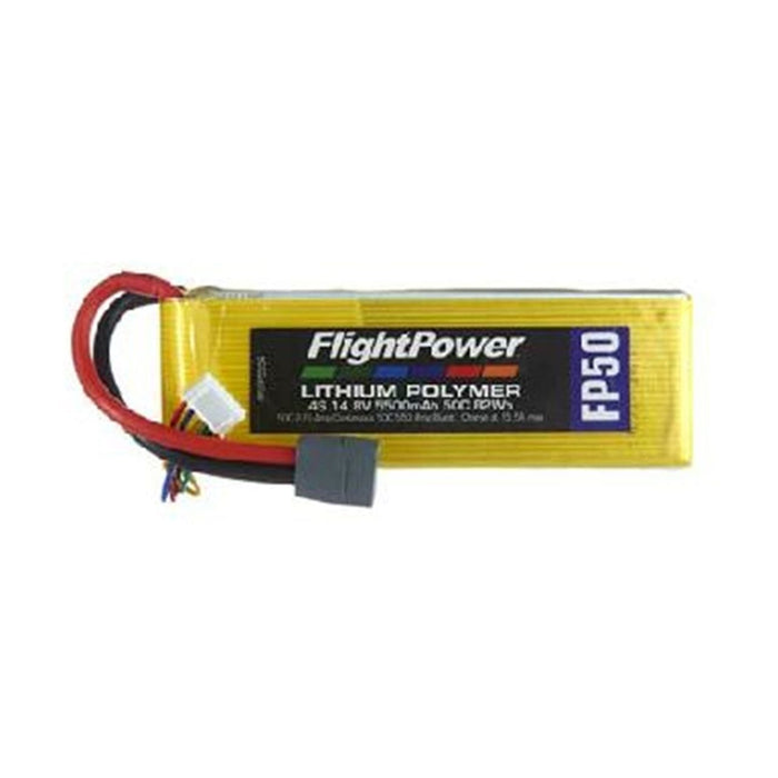 FPWP5554 Flight Power FP50 14.8V LiPo 5500mAh 4S 50C