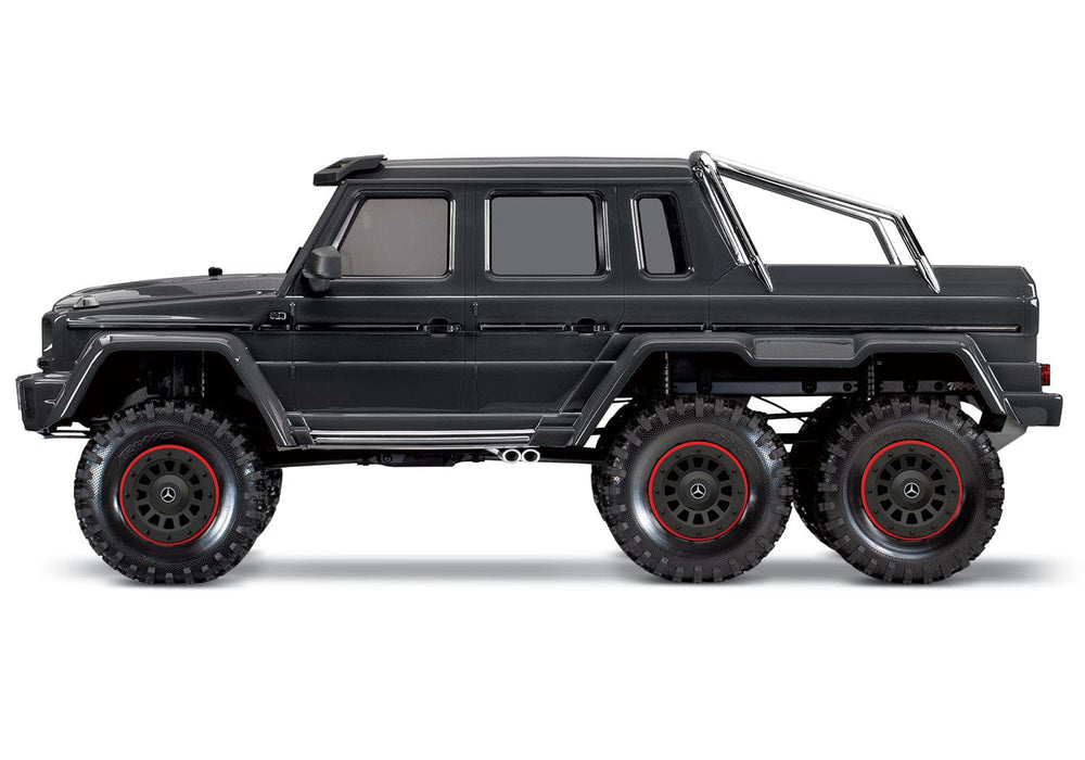 TRA88096-4 BLK Traxxas TRX-6 Mercedes-Benz G 63 AMG 6x6 Black 1/10 RTR 6WD Crawler w/ TQi Traxxas Link YOU will need this part # TRA2994 to run this truck