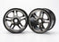 TRA5172A Wheels, SS (split spoke) 3.8" (black chrome) (2)