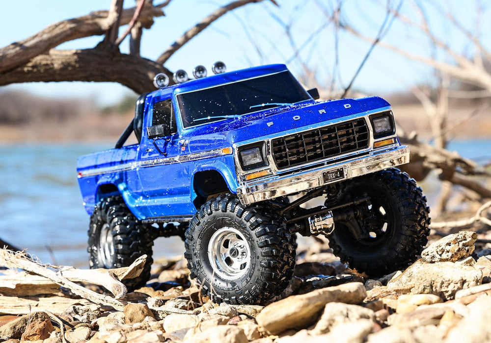 TRA92046-4BLUE Traxxas TRX-4 Ford F-150 Ranger XLT High Trail Edition - Blue ** *SOLD SEPARATELY YOU will need this part # TRA2992 to run this truck