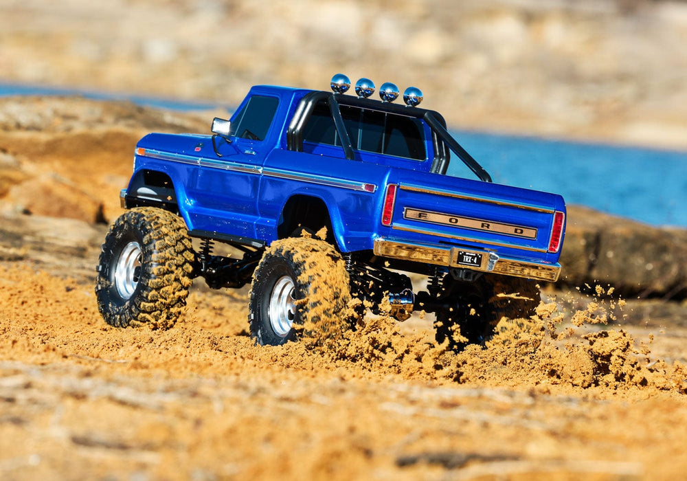 TRA92046-4BLUE Traxxas TRX-4 Ford F-150 Ranger XLT High Trail Edition - Blue ** *SOLD SEPARATELY YOU will need this part # TRA2992 to run this truck