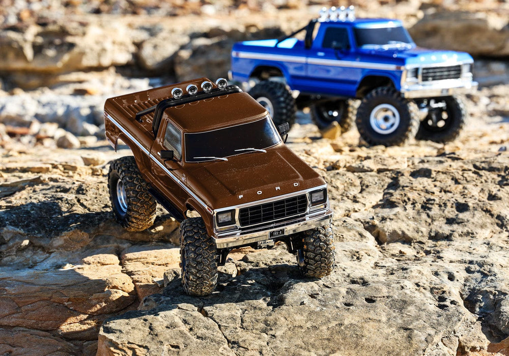 TRA92046-4BROWN Traxxas TRX-4 Ford F-150 Ranger XLT High Trail Edition - Brown YOU will need this part #TRA2992   to run this truck