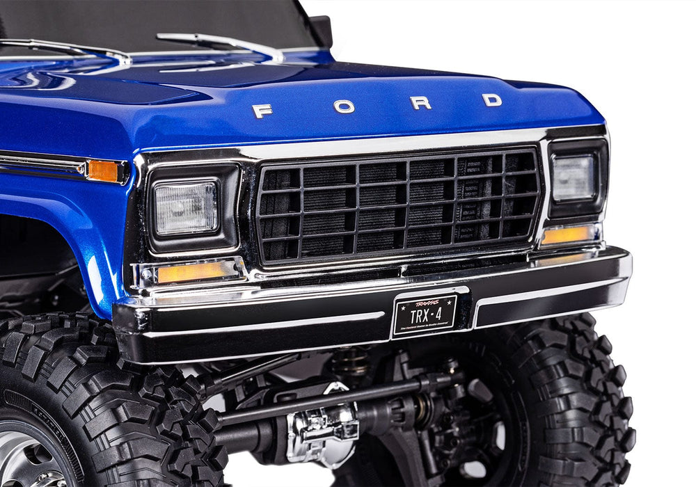 TRAXXAS TRX-4 79 Ford F150 High-Trail 1/10 Crawler RTR blau Brushed, ohne Akku und Ladegerät TRAXXAS TRX-4 79 Ford F150 High-Trail 1/10 Crawler RTR blau Brushed, ohne Akku und Ladegerät
