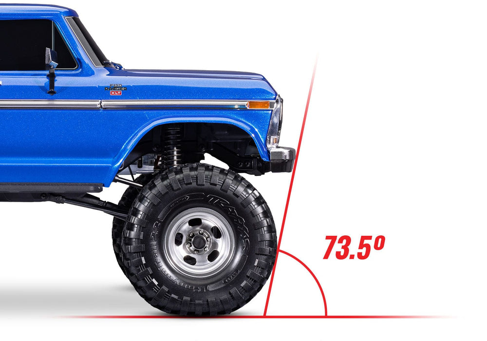 TRA92046-4BLUE Traxxas TRX-4 Ford F-150 Ranger XLT High Trail Edition - Blue ** *SOLD SEPARATELY YOU will need this part # TRA2992 to run this truck