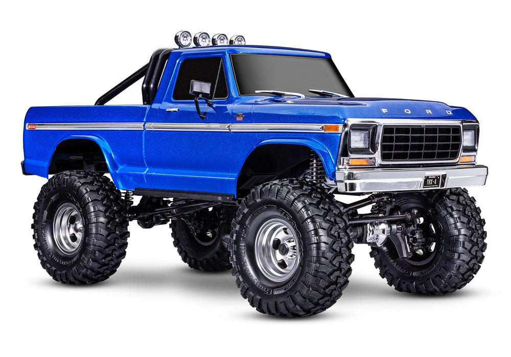 TRA92046-4BLUE Traxxas TRX-4 Ford F-150 Ranger XLT High Trail Edition - Blue ** *SOLD SEPARATELY YOU will need this part # TRA2992 to run this truck