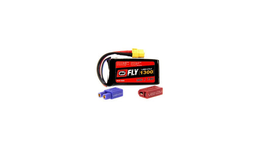VNR25005 7.4V 1300mAh 2S 30C FLY LiPo Battery: UNI 2.0 Plug