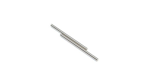TLR244043 Hinge Pins, 4 x 66mm, Electro Nickel (2): 8X