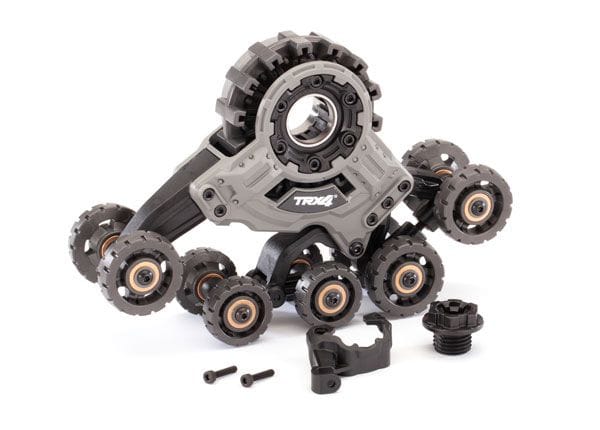TRA8882 Traxxas Traxx, TRX-4 (4) (front right) (requires 8886 stub axle, 7061 GTR shock & 8895 rubber track)