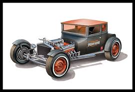 AMT1167 1/25 1925 Ford T Chopped