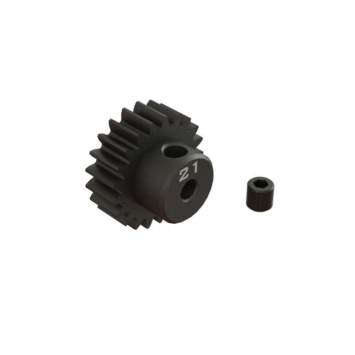 ARA311083 21T 0.8Mod 1/8" Bore CNC Steel Pinion Gear