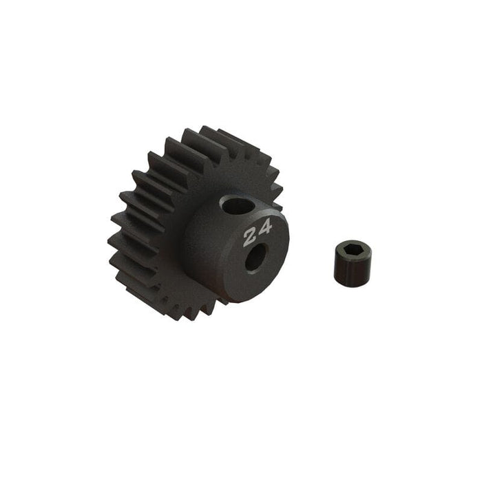 ARA311086 24T 0.8Mod 1/8" Bore CNC Steel Pinion Gear