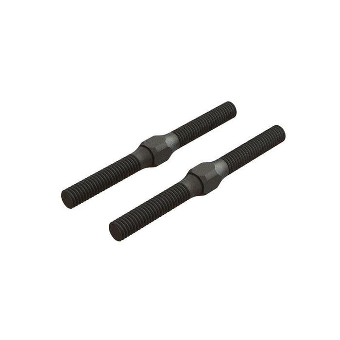 ARA330542 Steel Turnbuckle, M4 x 48mm, Black (2)