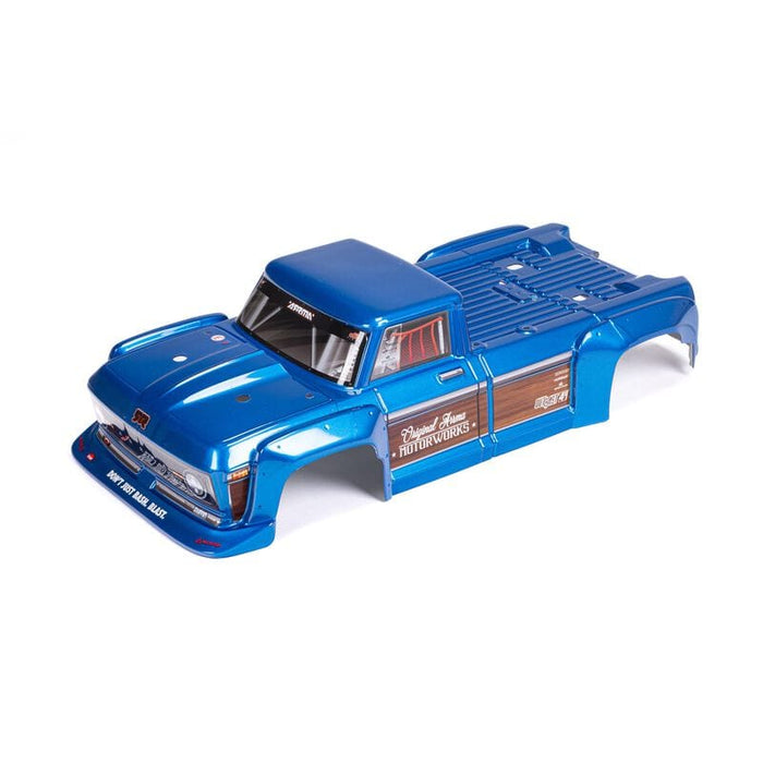 ARA402330 1/10 Painted Body, Blue: OUTCAST 4X4 4S BLX