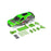 ARA402356 GORGON Painted Decaled Trimmed Body Set, Green