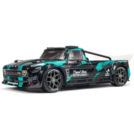 ARA4315V3T2 1/8 INFRACTION 4X4 3S BLX 4WD All-Road Street Bash Resto-Mod Truck RTR, Teal YOU will need this part # SPMXPSS300  to run this truck