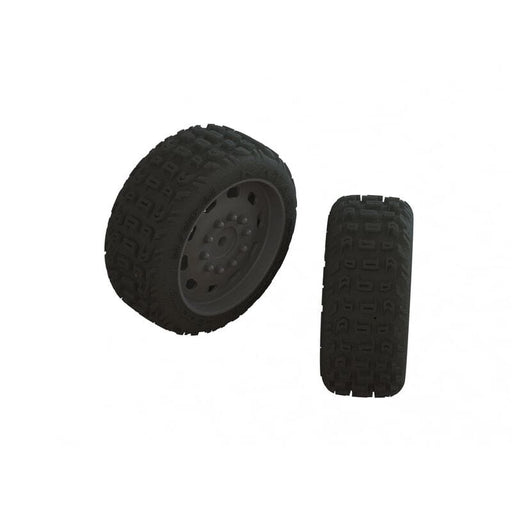 ARA550083 dBoots KATAR 35/085 2.4 Tire Set Glued (1 Pair)