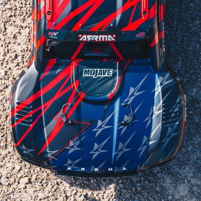 ARA7604V2T2 1/7 MOJAVE 6S V2 4WD BLX Desert Truck with Spektrum Firma RTR, Red/Black *YOU will need this to run this truck # SPMXPSS600