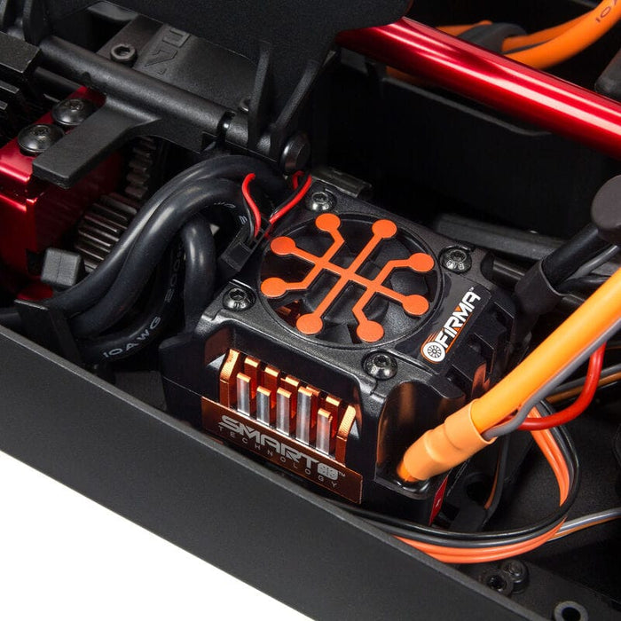 ARA7604V2T2 1/7 MOJAVE 6S V2 4WD BLX Desert Truck with Spektrum Firma RTR, Red/Black *YOU will need this to run this truck # SPMXPSS600