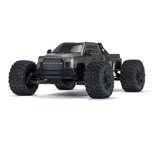 ARA7612T1 1/7 BIG ROCK 6S 4X4 BLX Monster Truck RTR, Gunmetal** You will need to order this # SPMXPS6 to run this truck