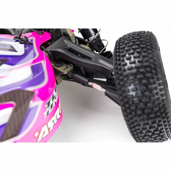 wheel - ARA8306 1/8 TLR Tuned TYPHON 4WD Roller Buggy, Pink/Purple MAR 4