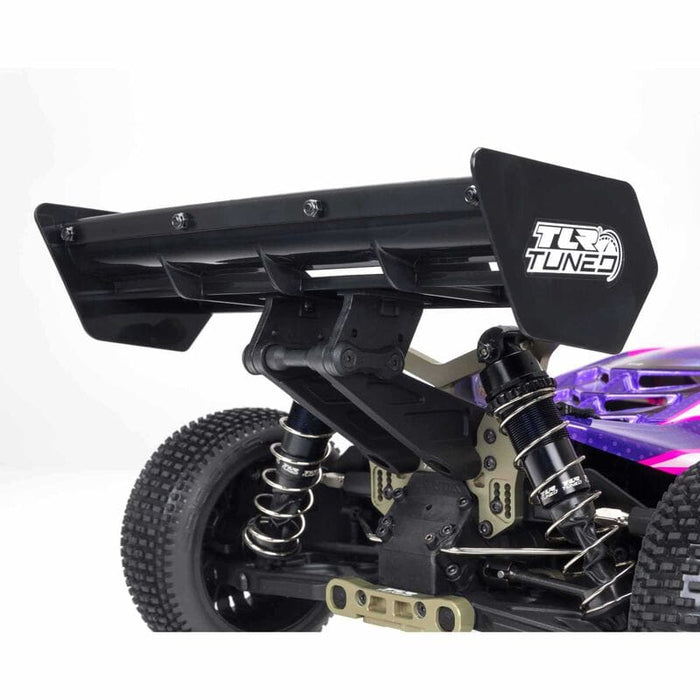 back view - ARA8306 1/8 TLR Tuned TYPHON 4WD Roller Buggy, Pink/Purple MAR 4