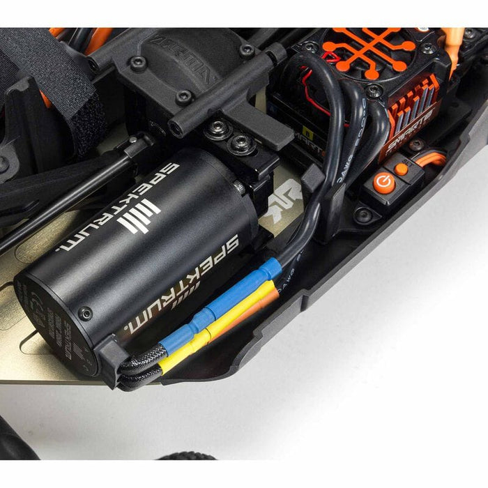 ARA8406 1/8 TLR Tuned TYPHON 6S 4WD BLX Buggy RTR, Red/Blue YOU will need this part #SPMXPSS400   to run this truck 4S