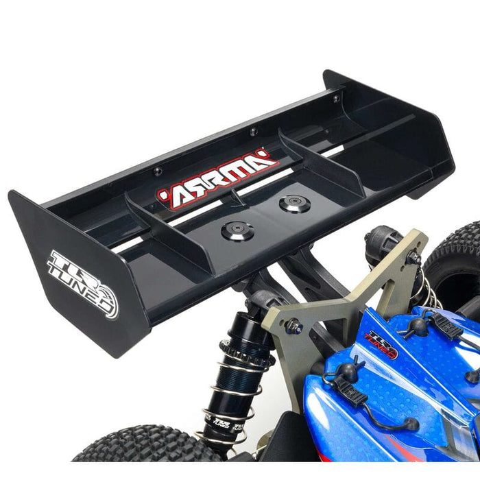 ARA8406 1/8 TLR Tuned TYPHON 6S 4WD BLX Buggy RTR, Red/Blue YOU will need this part #SPMXPSS400   to run this truck 4S