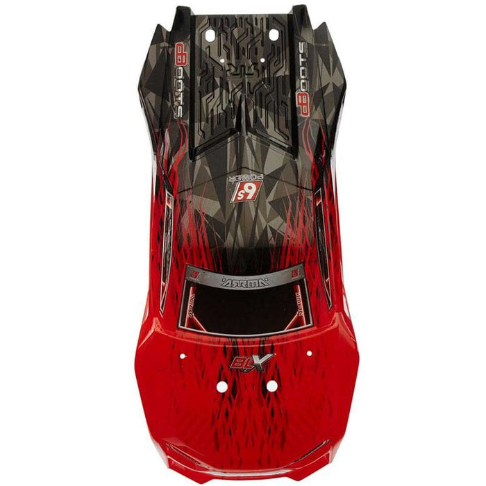 AR406135 Body Red/Black Painted W/Decals Talion 6S BLX