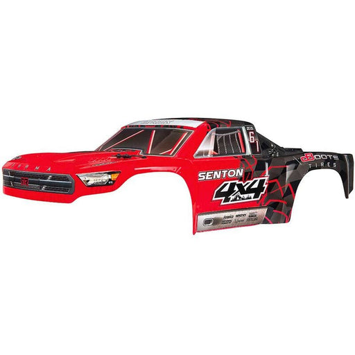 AR402251 Body Painted Decal Trim Red Senton 4x4 Mega