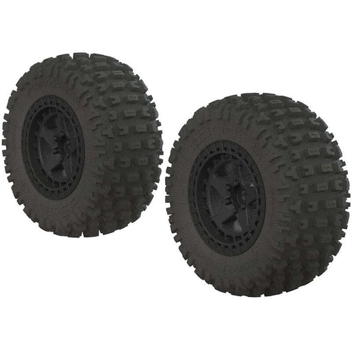 AR550042 dBooots Fortress SC Tire Set Glued Black (2)
