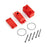 AR390146 ADS V2 Plastic Gear Servo Case Red