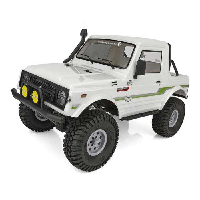 ASC40118 1/10 Enduro Bushido Brushed Trail Truck RTR, White