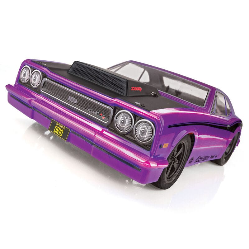 ASC70028 DR10 Drag Race Car RTR: Purple