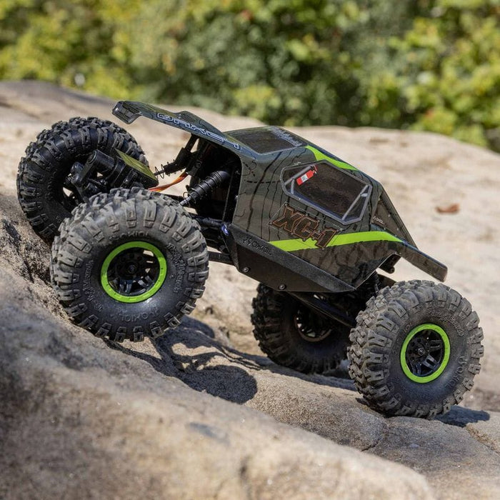 AXI00003T1 1/24 AX24 XC-1 4WS Crawler Brushed RTR, Green (FOR Extra battery ORDER #DYNB0012)