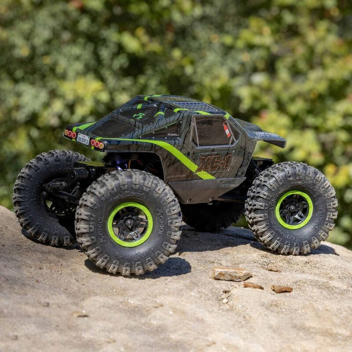 AXI00003T1 1/24 AX24 XC-1 4WS Crawler Brushed RTR, Green (FOR Extra battery ORDER #DYNB0012)