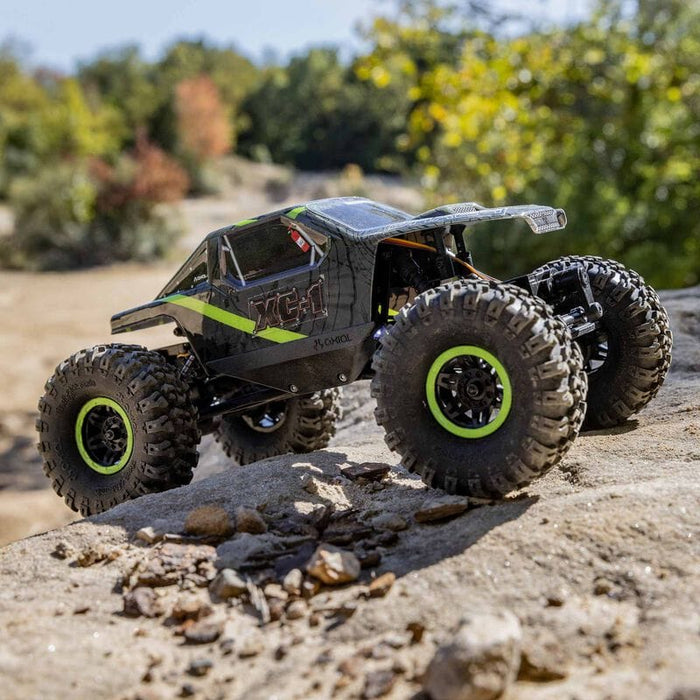 AXI00003T1 1/24 AX24 XC-1 4WS Crawler Brushed RTR, Green (FOR Extra battery ORDER #DYNB0012)
