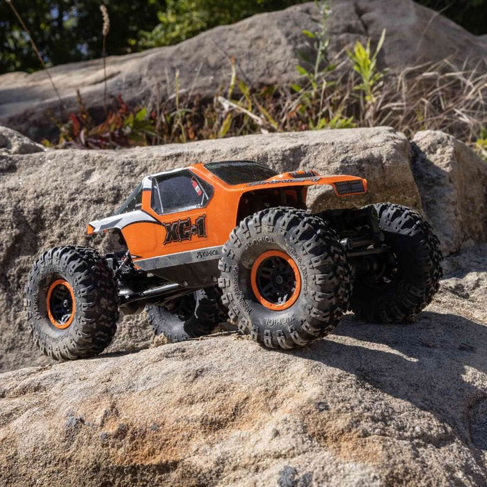 AXI00003T2 1/24 AX24 XC-1 4WS Crawler Brushed RTR, Orange (FOR Extra battery ORDER #DYNB0012) *