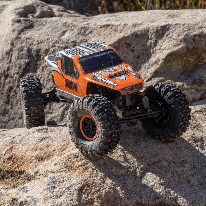 AXI00003T2 1/24 AX24 XC-1 4WS Crawler Brushed RTR, Orange (FOR Extra battery ORDER #DYNB0012) *