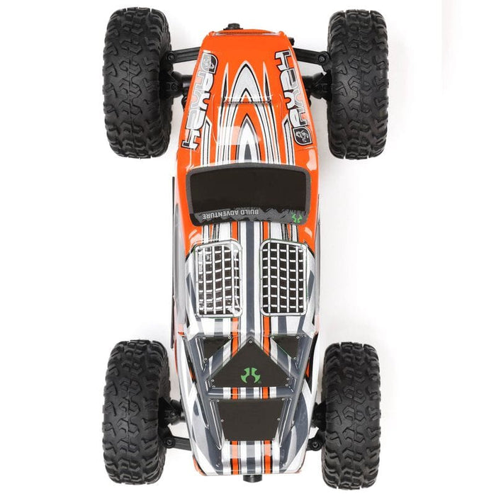 AXI00003T2 1/24 AX24 XC-1 4WS Crawler Brushed RTR, Orange (FOR Extra battery ORDER #DYNB0012) *