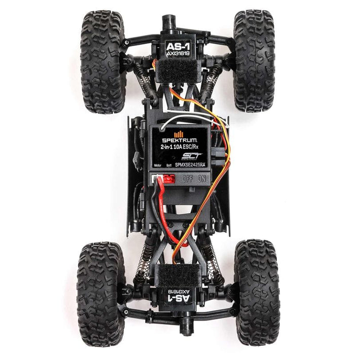 AXI00003T2 1/24 AX24 XC-1 4WS Crawler Brushed RTR, Orange (FOR Extra battery ORDER #DYNB0012) *