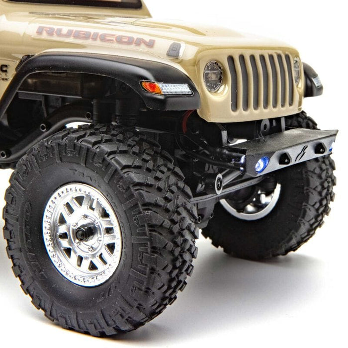 AXI00005T1 1/24 SCX24 Jeep JT Gladiator 4WD Rock Crawler Brushed RTR, Beige (FOR Extra battery ORDER #DYNB0012) ADD DYNB0012 TO GET IT FOR FREE** WITH THIS CAR