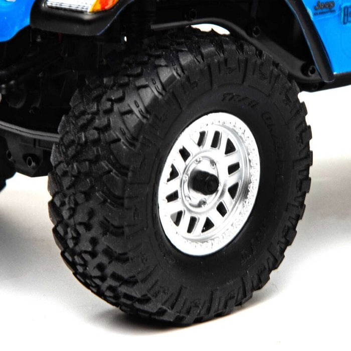 AXI00005T2 1/24 SCX24 Jeep JT Gladiator 4WD Rock Crawler Brushed RTR, Blue (FOR Extra battery ORDER #DYNB0012) ADD DYNB0012 TO GET IT FOR FREE** WITH THIS CAR