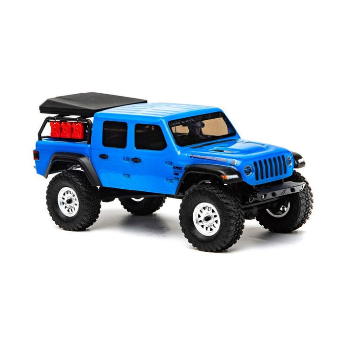 AXI00005T2 1/24 SCX24 Jeep JT Gladiator 4WD Rock Crawler Brushed RTR, Blue (FOR Extra battery ORDER #DYNB0012) ADD DYNB0012 TO GET IT FOR FREE** WITH THIS CAR